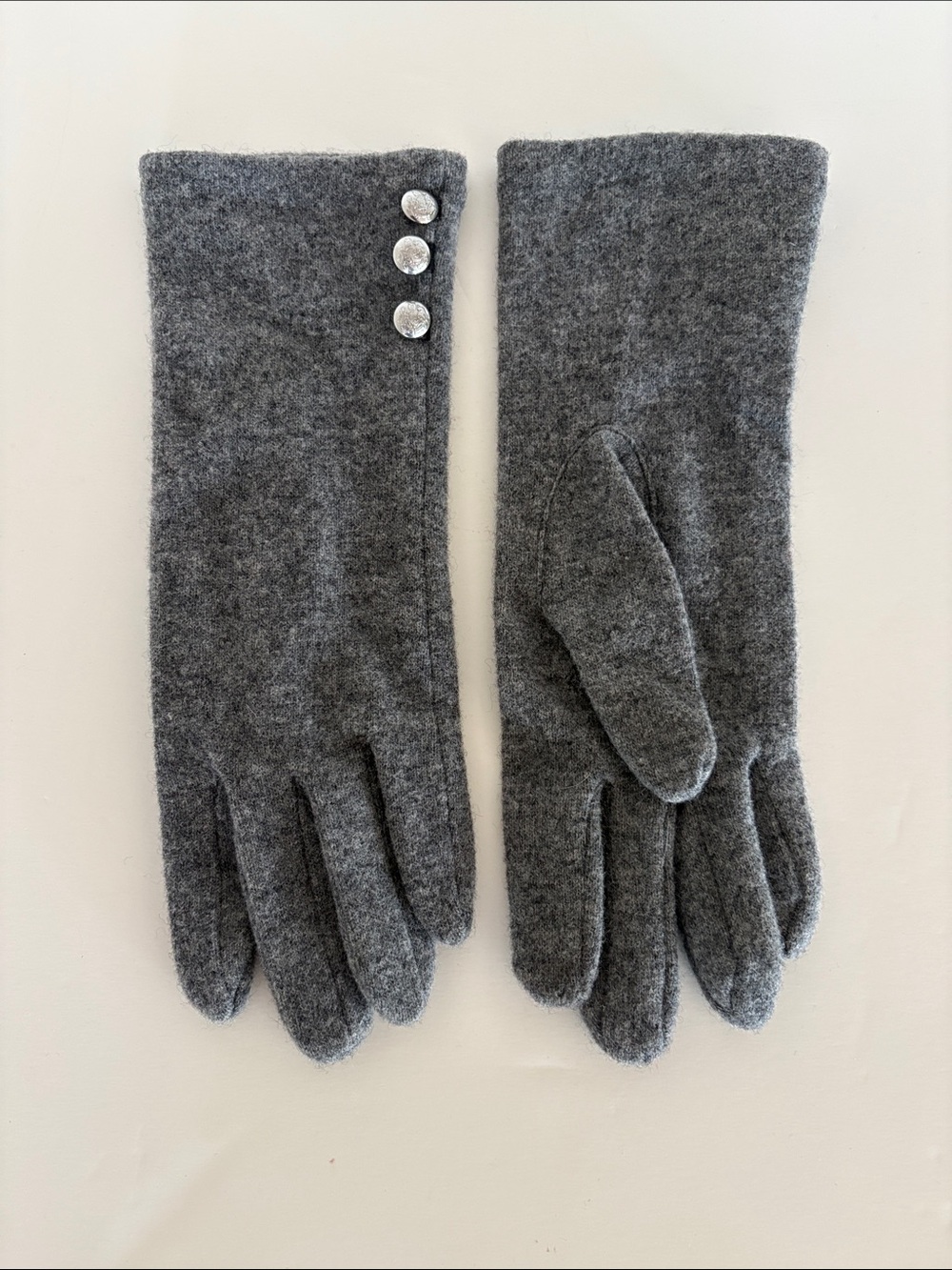 Ralph Lauren woman’s wool/Cashmere blend gloves Size Large